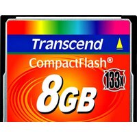 Transcend 133x CompactFlash 8 Гб (TS8GCF133)