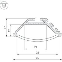 Arlight KLUS-P45-2000 ANOD 020898 Image #4