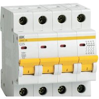 IEK ВА47-29 4Р 25А 4.5кА С MVA20-4-025-C