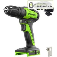 Greenworks GD24DD35K2 3704007CUC (с 2-мя АКБ)