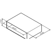 AM.PM Консоль Gem M90OHX0600NF Image #5