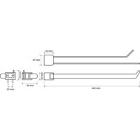 Bemeta Organic 167004100 (445мм, черный матовый) Image #2