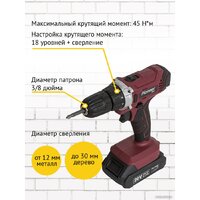 Pioneer Tools CD-M2012C-USP (с 2-мя АКБ, кейс, оснастка) Image #9
