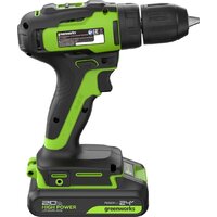 Greenworks GD24DD35K2 3704007CUA (с 1-м АКБ) Image #5