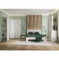 Стендмебель Хелен КР 02 140x200 (белый/белый) Image #4