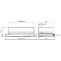 Elikor Интегра Glass 60Н-400-В2Д (нержавеющая сталь/белое стекло) (940981) Image #2