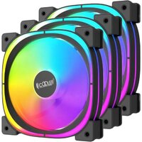 PCCooler EF120 ARGB (черный, 3 шт.)