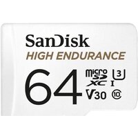 SanDisk High Endurance microSDXC SDSQQNR-064G-GN6IA 64GB (с адаптером) Image #3
