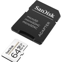 SanDisk High Endurance microSDXC SDSQQNR-064G-GN6IA 64GB (с адаптером) Image #2