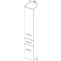 Aquanet Шкаф-пенал Порто 35 00195732 (белый) Image #11