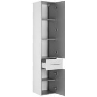 Aquanet Шкаф-пенал Порто 35 00195732 (белый) Image #2