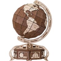 Eco-Wood-Art Глобус (коричневый)
