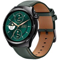 Mibro Lite 3 Pro (с зеленым кожаным ремешком)