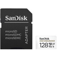 SanDisk High Endurance microSDXC SDSQQNR-128G-GN6IA 128GB (с адаптером)