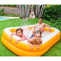 Intex 57181 (оранжевый, 229х147х46) Image #2