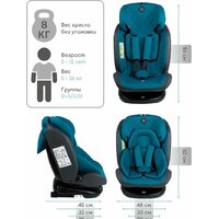 Amarobaby Brilliant Isofix AMARO-2003-BrBi (бирюзовый) Image #6