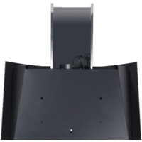 Elikor Графит 80Н-700-Э4Д (нержавеющая сталь/черное стекло) Image #3