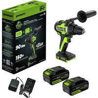 Greenworks GD24DD90 3707507CUD (с 2-мя АКБ) Image #2