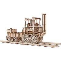 Eco-Wood-Art Локомотив с резиномотором Image #3