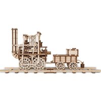 Eco-Wood-Art Локомотив с резиномотором Image #5