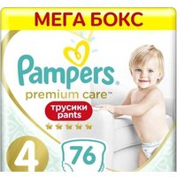 Pampers Premium Care Pants 4 Maxi (76 шт)