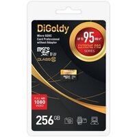 DiGoldy Extreme Pro microSDXC 256GB DG256GCSDXC10UHS-1-ElU3 W