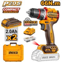 Ingco CDLI20668 (с 2-мя АКБ, кейс)