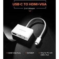 Ugreen MM123 30843 USB Type-C - HDMI/VGA Image #4