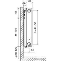 Royal Thermo Ventil Compact VC21-500-500 (Bianco Traffico) Image #2