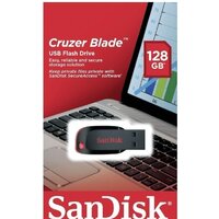 SanDisk Cruzer Blade Black 128GB (SDCZ50-128G-B35) Image #3