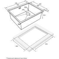Paulmark NEXT-SKEW 54 UNI PM885444-GM (черный/вороненая сталь) Image #4