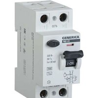 IEK ВД1-63 25А 30мА тип AC 2п MDV15-2-025-030