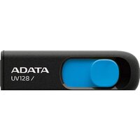 ADATA DashDrive UV128 128GB (черный/синий) Image #2