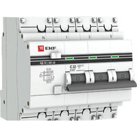 EKF PROxima АД-32 3P+N 32А30мА DA32-32-30-4P-pro