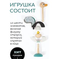 Janod Пирамидка Страус J08244 Image #3