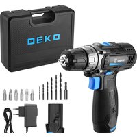 Deko DKCD12V PRO 083-1007 (с 2-мя АКБ, кейс)