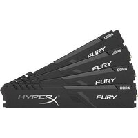 HyperX Fury 4x4GB DDR4 PC4-25600 HX432C16FB3K4/16