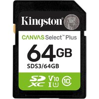 Kingston Canvas Select Plus SDXC 64GB SDS3/64GB