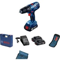 Bosch GSB 180-LI Professional 06019F8308 (с 2-мя АКБ, кейс, набор оснастки)