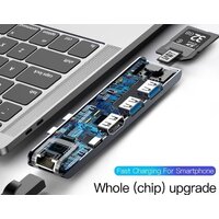 Baseus Thunderbolt C+Pro 7-in-1 CAHUB-L0G Image #8