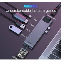 Baseus Thunderbolt C+Pro 7-in-1 CAHUB-L0G Image #3