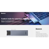 Baseus Thunderbolt C+Pro 7-in-1 CAHUB-L0G Image #6