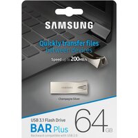 Samsung BAR Plus 64GB (серебристый) Image #7