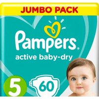 Pampers Active Baby-Dry 5 Junior (60 шт)