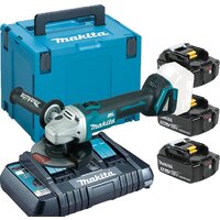 Makita DGA504ZXB (с 3-мя АКБ, кейс)