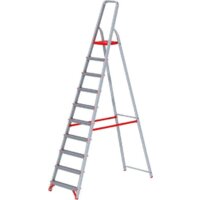 Новая высота NV 311 алюминиевая профессиональная 10 ступеней Image #2