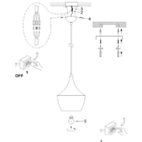 Arte Lamp Cappello A3407SP-1BK Image #2