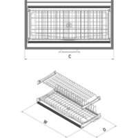 Starax S-5159-A (с алюминиевой рамкой/антрацит) Image #4