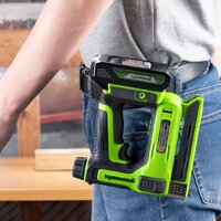 Greenworks G24CS10 3400107CUA (с 1-им АКБ) Image #7