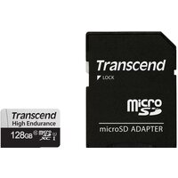 Transcend microSDXC TS128GUSD350V 128GB (с адаптером)